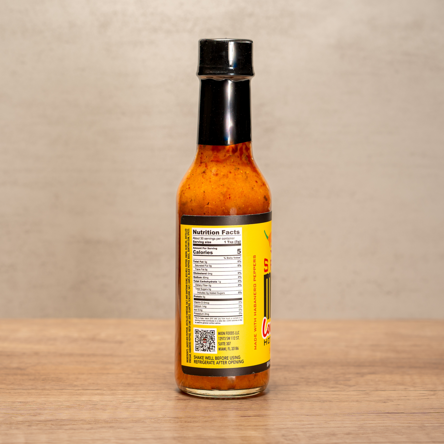 LOUISIANA STYLE Hot Sauce - 5 FL OZ