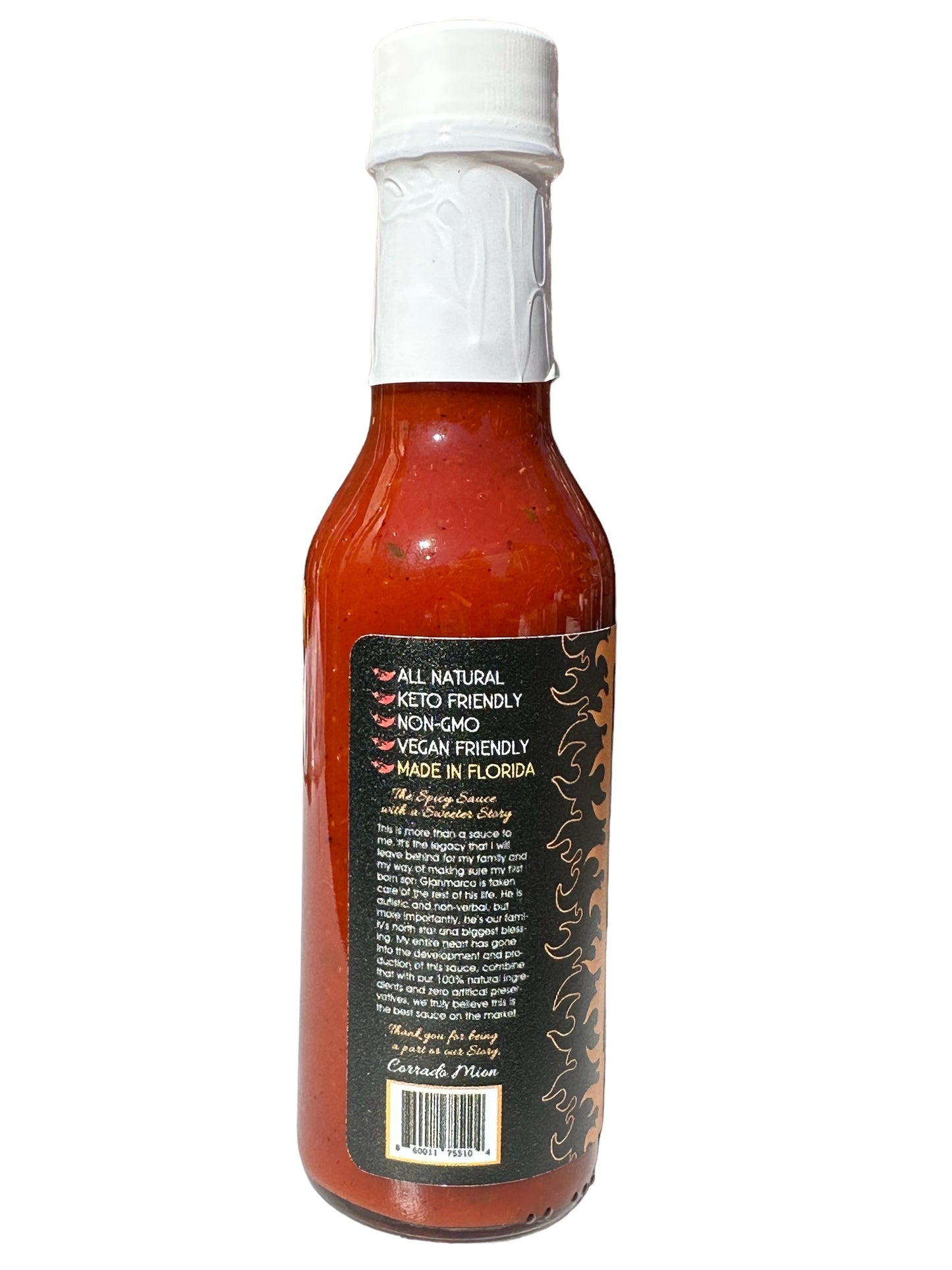 Spicy Mion Roasted Pepper Hot Sauce