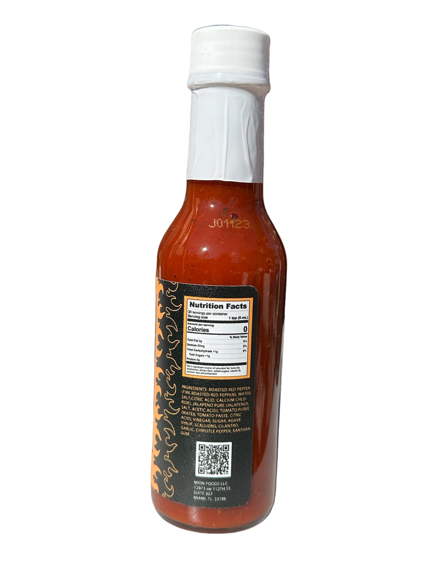 Spicy Mion Roasted Pepper Hot Sauce