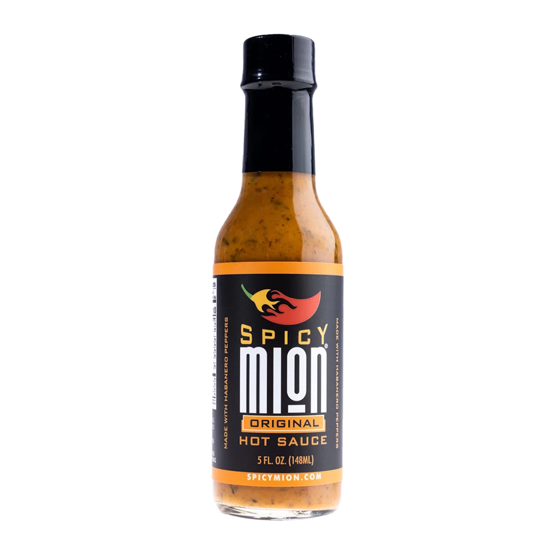 Spicy Mion Original bottle back