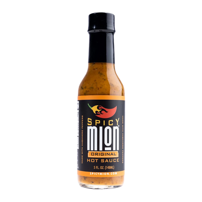 Spicy Mion Original bottle back